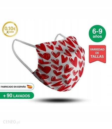 Maseczka wielorazowa dla dziecka Kiokids