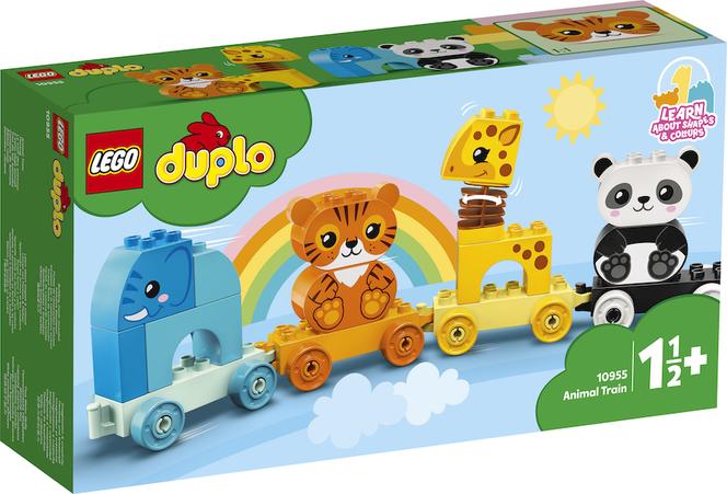 Pociąg ze zwierzatkami LEGO