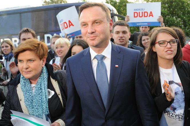 Andrzej Duda i Beata Szydło