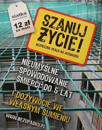 Szanuj życie! Bezpieczna praca na wysokości