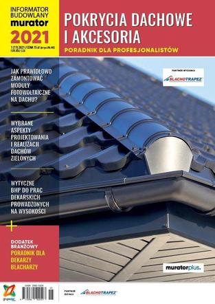 ewydanie Informator Budowlany - murator 2021 Pokrycia dachowe i Akcesoria