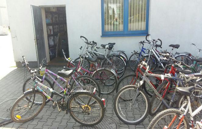 Pierwsze rowery już czekają na odnowienie.