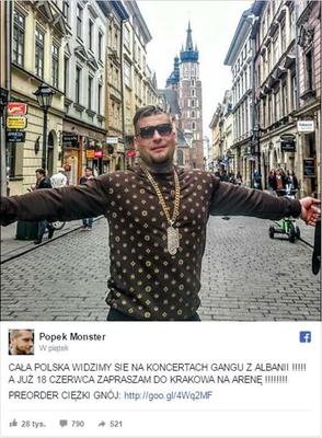 Gang Albanii i Popek koncerty