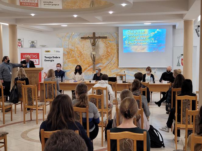 EKOnferencja w Kurii Archidiecezji Warmińskiej w Olsztynie.