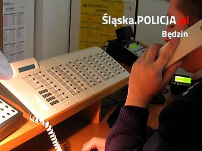 Dyżurny, policja, Będzin