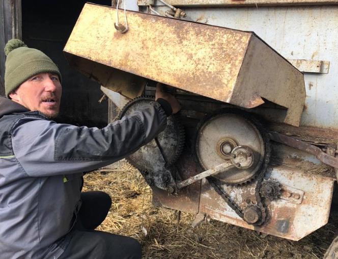 Rolnicy. Podlasie. Gienek i Andrzej dostali prezent od fanów