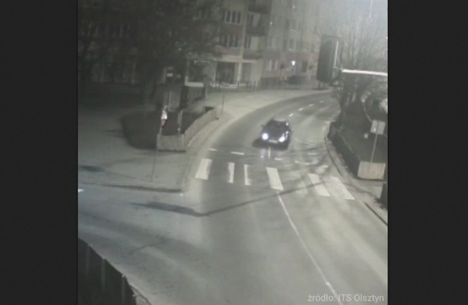 Pijany kierowca jechał wężykiem w centrum Olsztyna