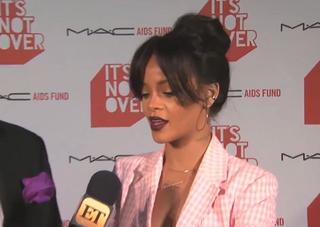 Rihanna wywiad dla telewizji ET