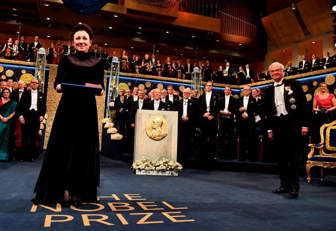 Olga Tokarczuk odebrała literacką Nagrodę Nobla