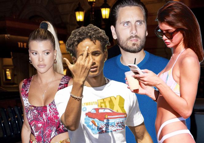 Sofia Richie, Scott Disick, Jaden Smith, Bella Banos