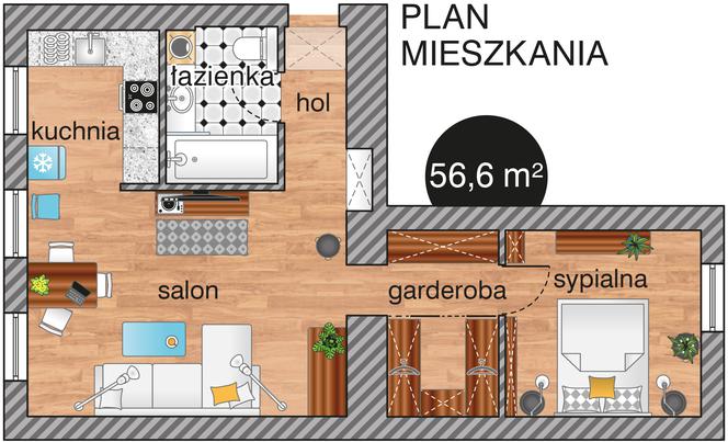 Plan mieszkania