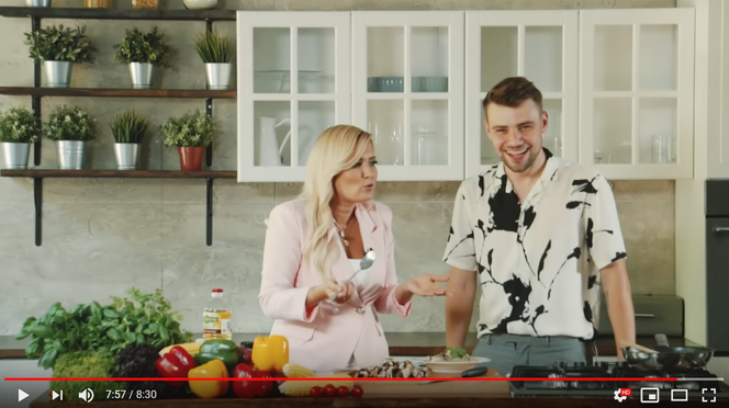 Gosia Andrzejewicz u Damiana Kordasa