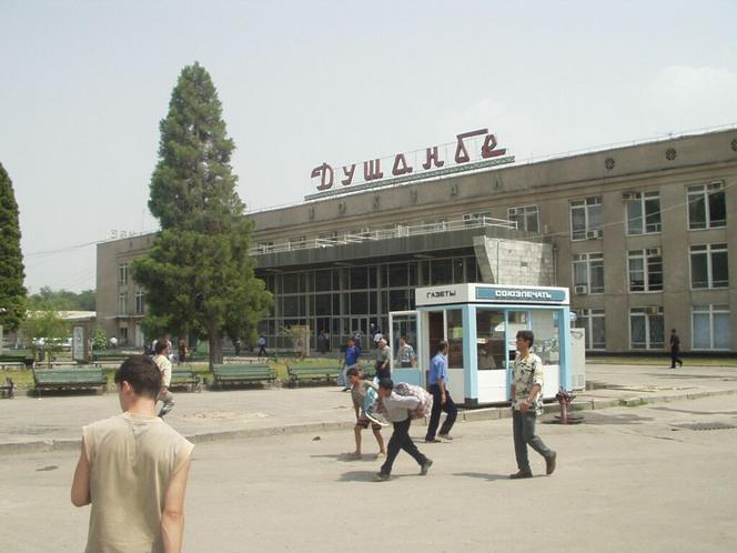 Dworzec w Dushanbe
