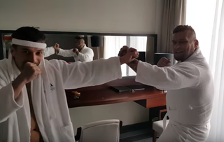 Popek w filmie karate