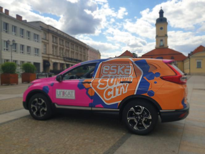 Samochód wakacyjnej akcji Eska Summer City