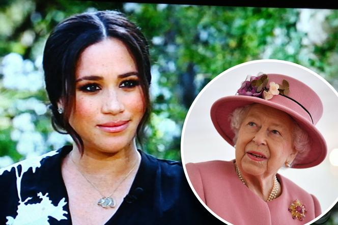 Meghan Markle i królowa Elżbieta II