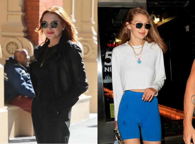 Lindsay Lohan, Gigi Hadid