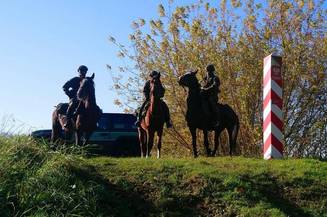 Terytorialsi na… koniach. Tak patrolują granicę! To zupełna nowość