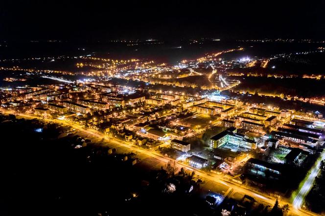 Kraśnik nocą