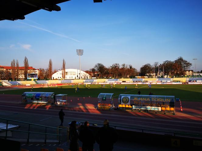 Elana Toruń - Górnik Konin, zdjęcie ze Stadionu Miejskiego im. Grzegorza Duneckiego