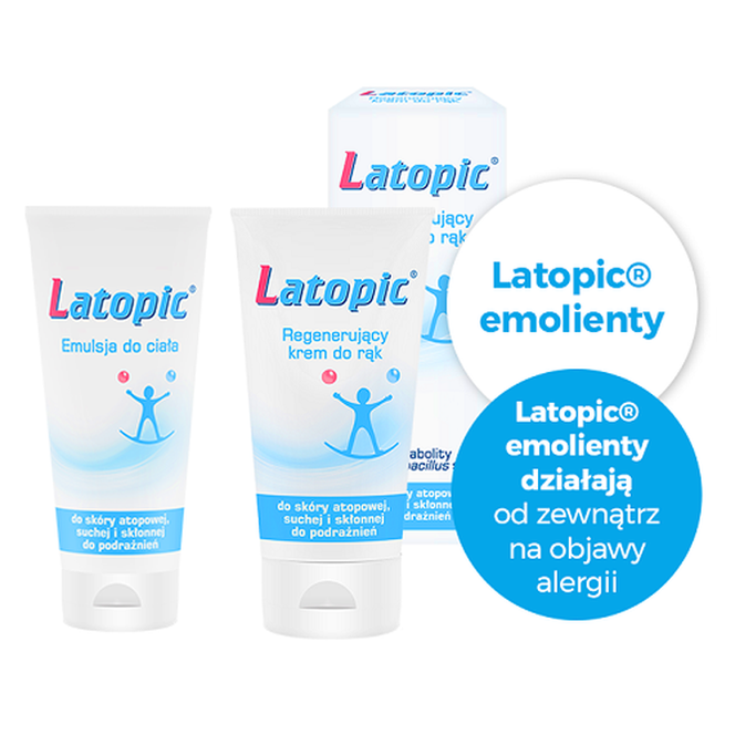 Latopic - emulsja do ciała i krem do rąk