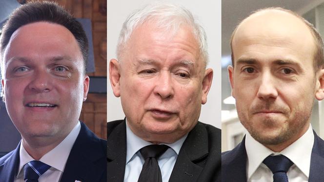 Szymon Hołownia, Jarosław Kaczyński, Borys Budka