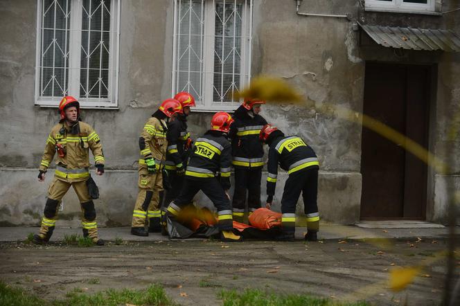 Próba samobójstwa przy ul.Grajewskiej w Warszawie