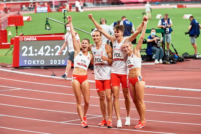 sztafeta mieszana 4 x 400 metrów