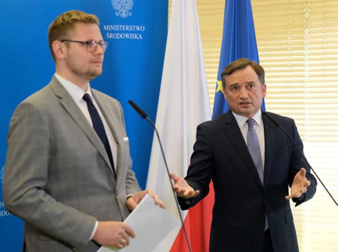 Michał Woś, Zbigniew Ziobro