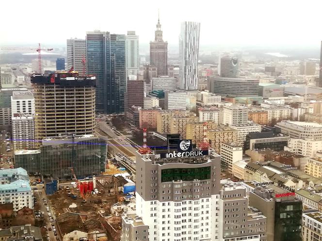 Warszawa wieżowce