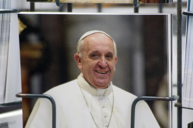 papież Franciszek_pocztówka