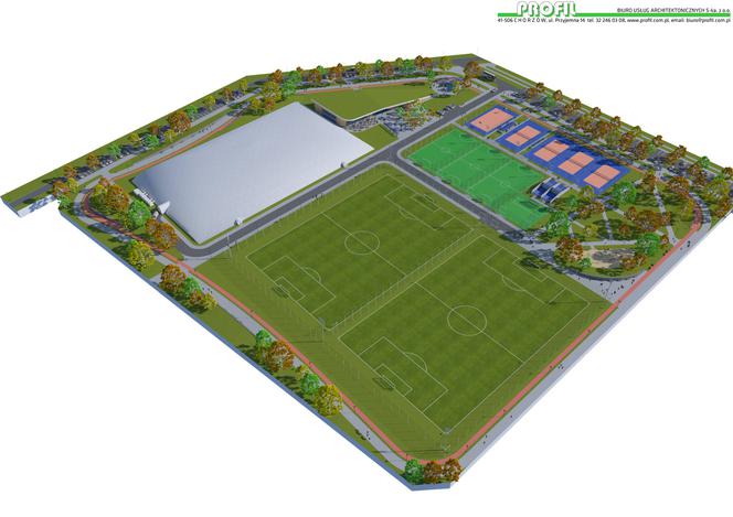Centrum Sportu/ wizualizacja