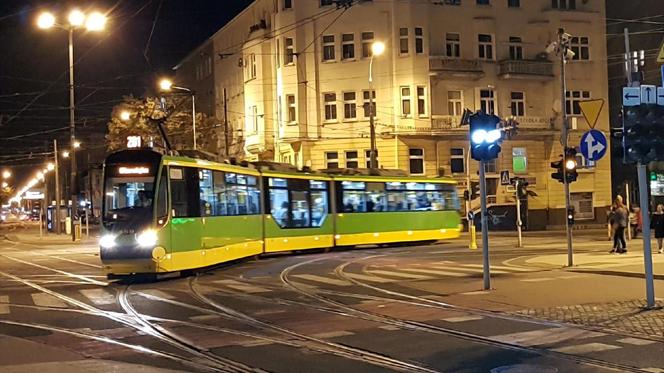 Nocny tramwaj linii 201