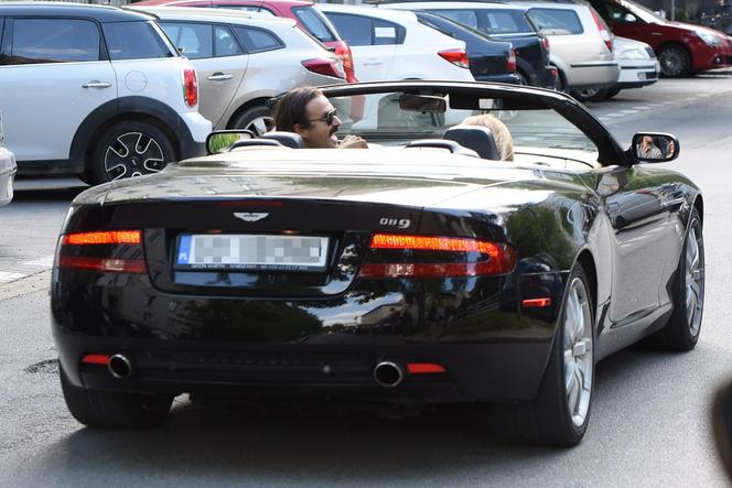 Piotr Stramowski i Aston Martin DB9 Volante