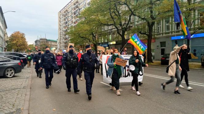 Protest kobiet w Szczecinie - 22.10.2020