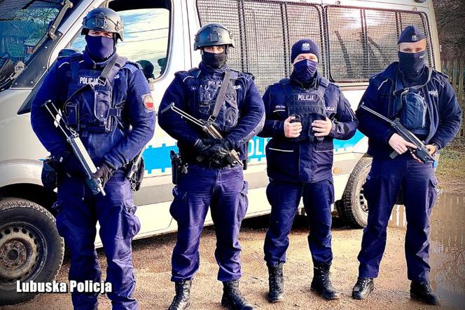 Lubuscy policjanci obecni na wschodniej granicy