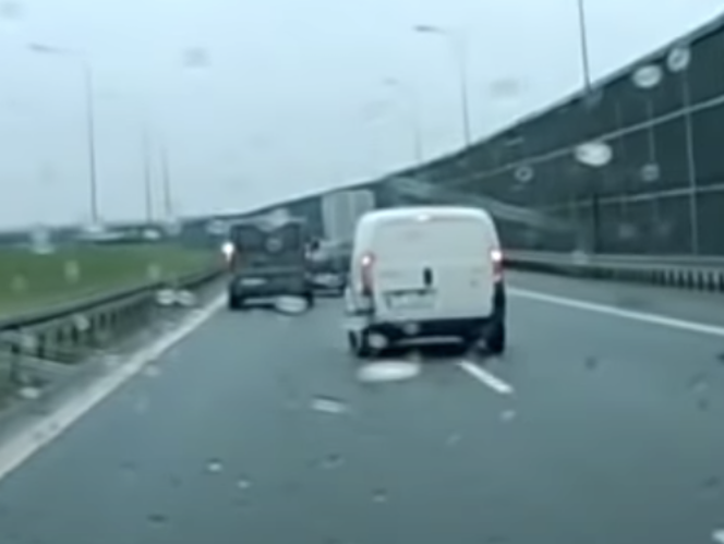 Przepychanka kierowców na drodze S8
