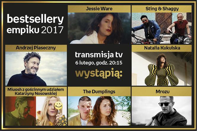 Bestsellery Empiku 2018: transmisja na żywo. Gdzie oglądać?