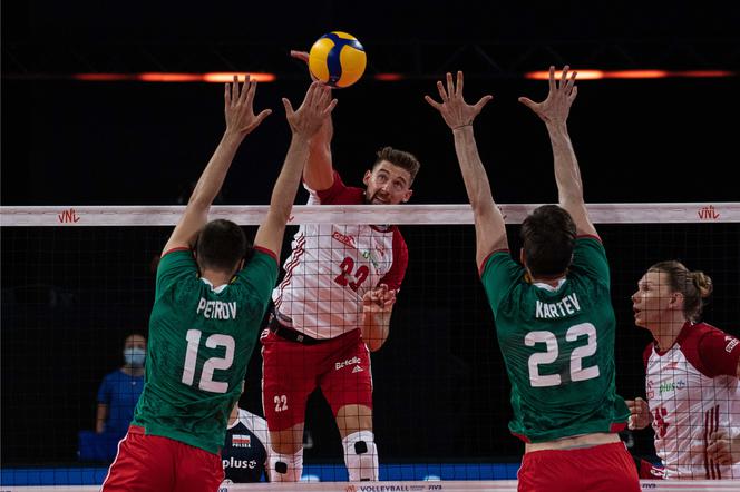 Siatkówka, Liga Narodów, Bartosz Bednorz, Polska – Bułgaria