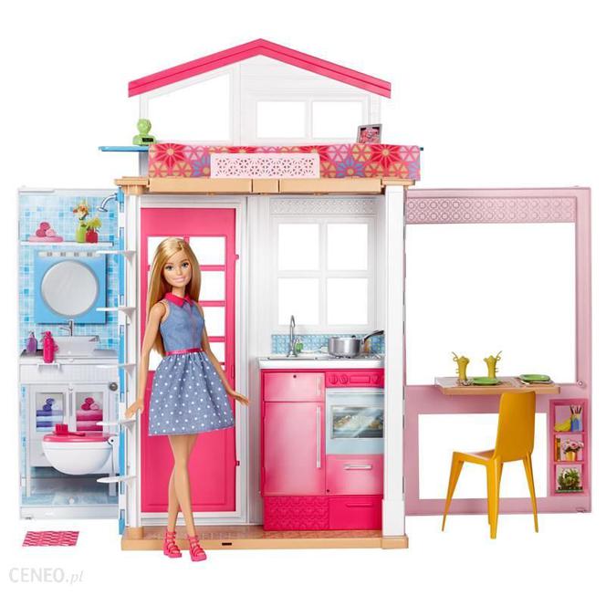 Rozkładany piętrowy domek Barbie