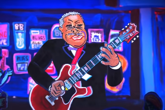 B.B. King w Google Doodle