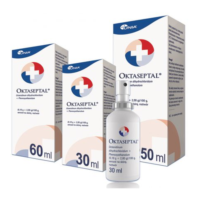 Oktaseptal - kwadrat