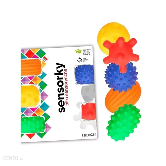 PIŁECZKI SENSORYCZNE z wypustkami