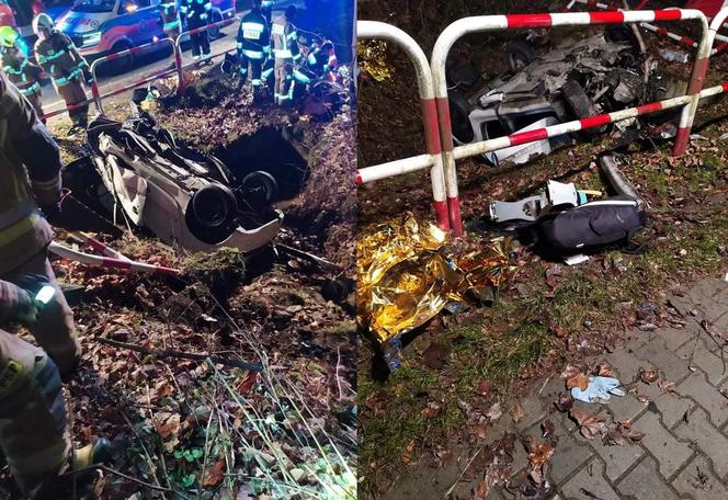 Tylmanowa. Dwie osoby zginęły w makabrycznym wypadku. Dziecko trafiło do szpitala