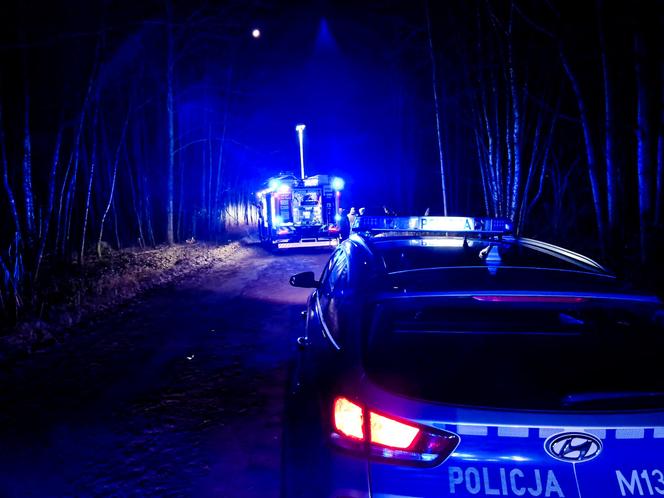 Kierowca i pasażerka nie żyją! Tragiczny wypadek na szutrowej drodze Pasynki - Kudrycze