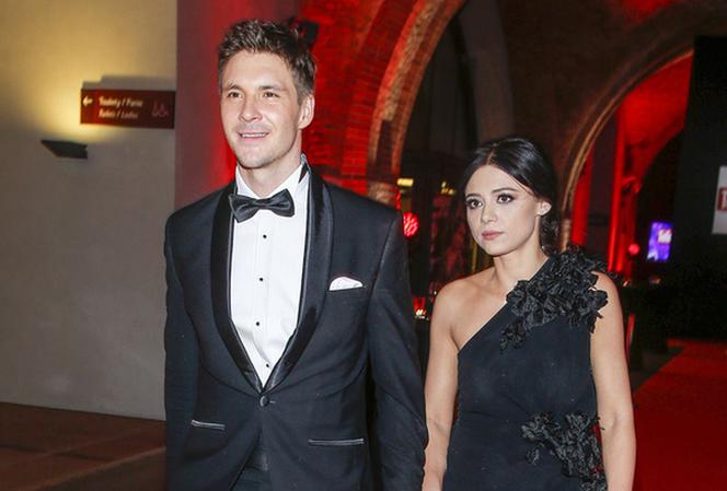 Adriana Kalska, Mikołaj Roznerski na gali Telekamery 2019