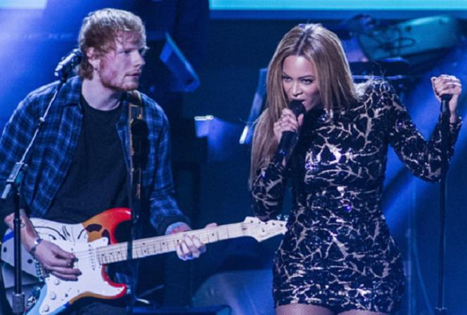 Ed Sheeran i Beyonce