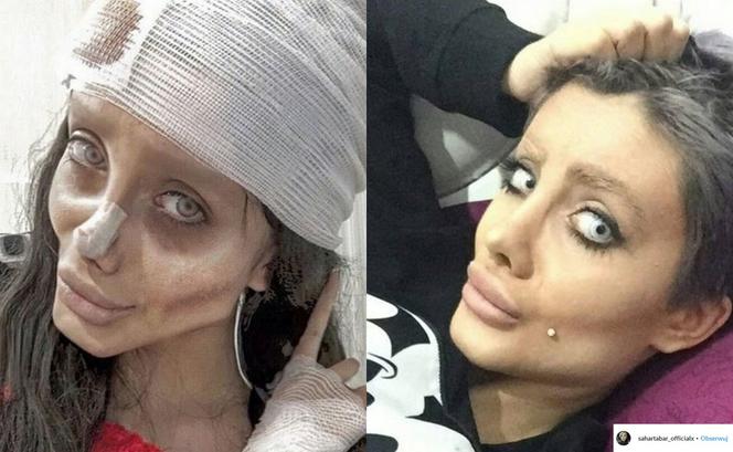 Sahar Tabar, sobowtór Angeliny Jolie