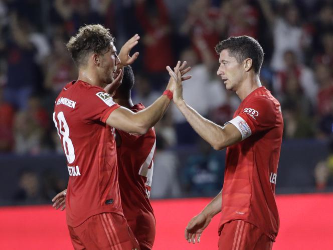 Robert Lewandowski, Leon Goretzka, Bayern