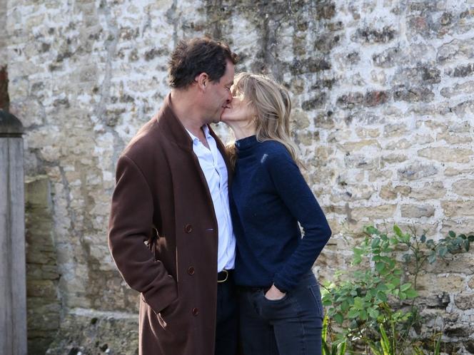 Dominic West i Catherine FitzGerald